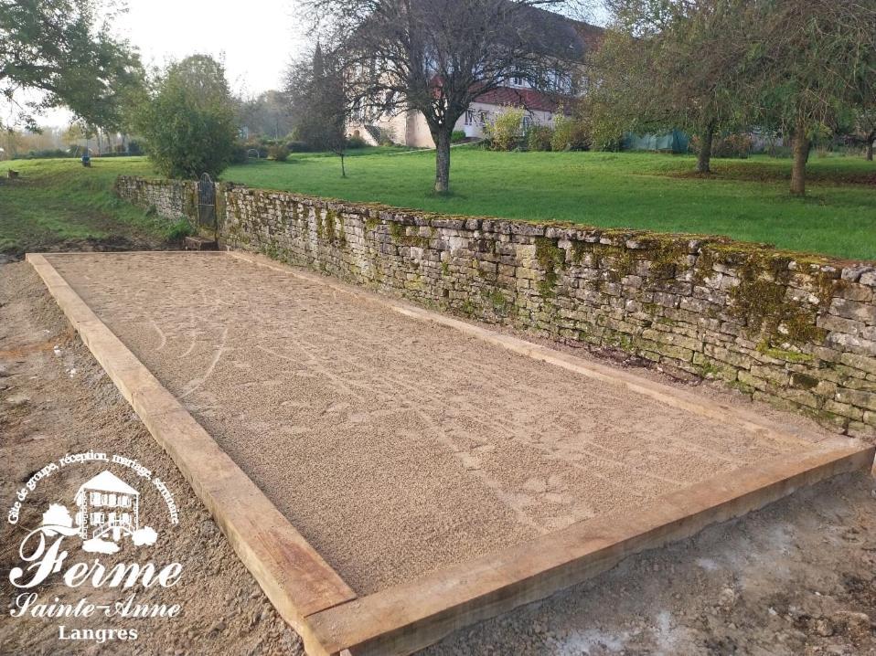 Domaine Ferme Sainte Anne Langres Exterior foto